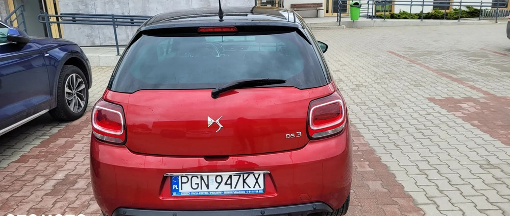 Citroen DS3 cena 31500 przebieg: 122000, rok produkcji 2015 z Pobiedziska małe 29